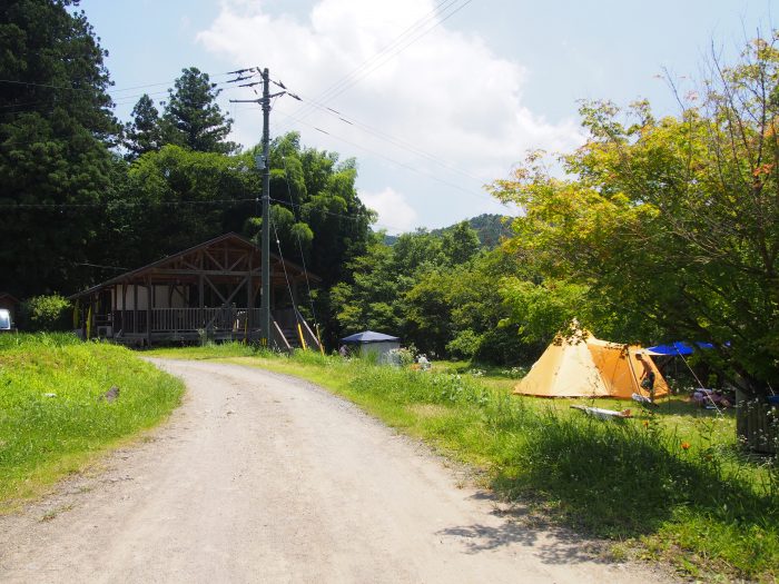 高知　中土佐町　天満宮前キャンプ場