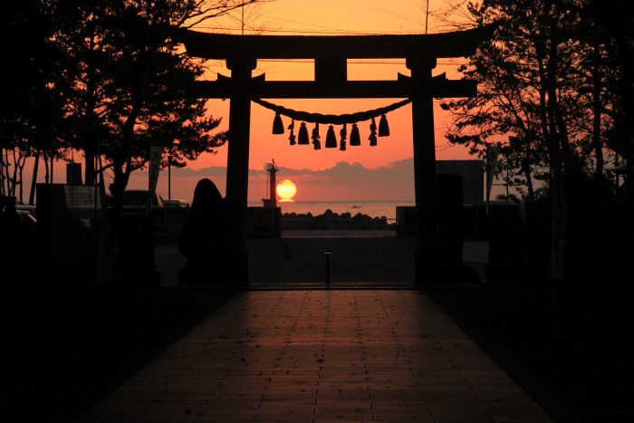 中土佐町　久礼　だるま朝日　久礼八幡宮