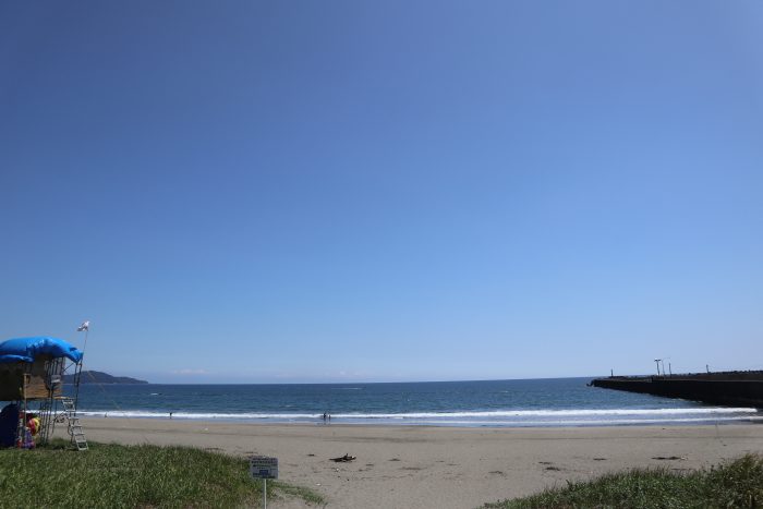 高知県西部　海水浴場　入野海水浴場　黒潮町