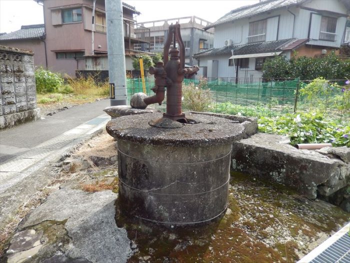 井戸の跡