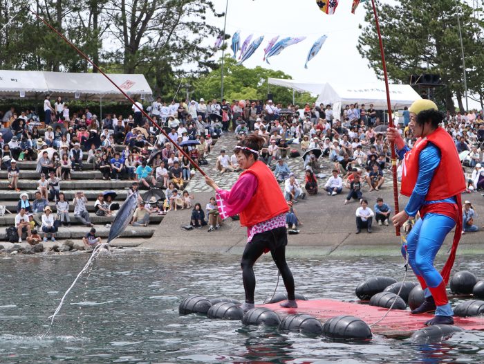 中土佐町　かつお祭　イベント　かつお一本釣り競争