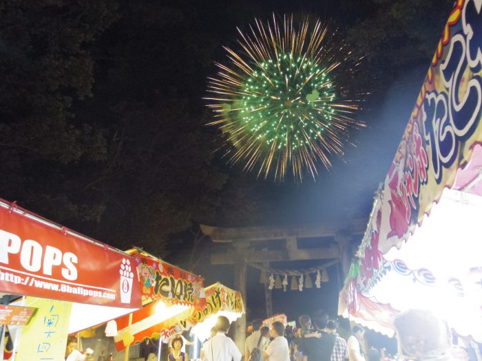 中土佐町　久礼八幡宮秋季大祭　鰹乃國の花火大会